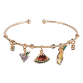 Scale Star Bangle Bracelets