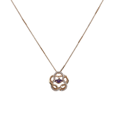 Lila Flower Necklace