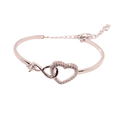 Infinit Heart Chain Bracelets