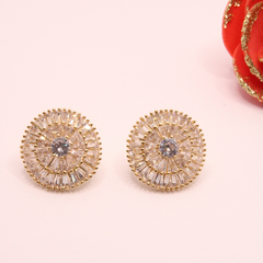 Baguette Stud Earrings