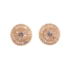 Baguette Stud Earrings