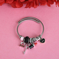 Key to the Heart Bangle Bracelets