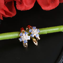 Eye Flower Earrings