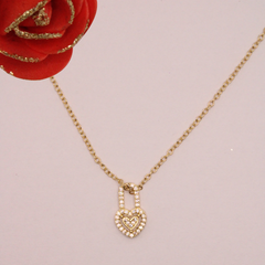 Heart Lock Necklace