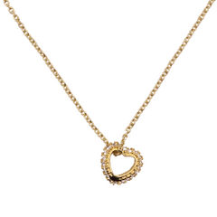 Dimond Open Heart Necklace