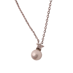 Pearl & Star Necklace