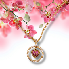 Romantic Heart Shape Necklace