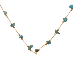 Turquoise Natural Stone Necklace